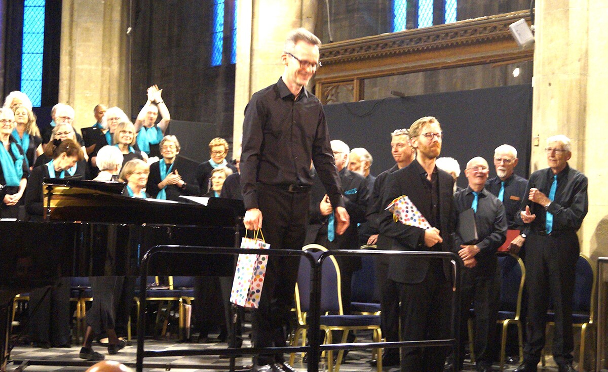 The end of another lovely concert